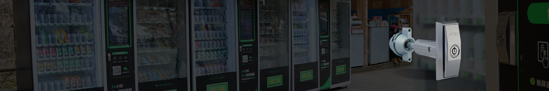 vending machine lock plunger MK203 - Most Secure Key Lock, CAM Lock, ATM Lock, Vending Machine Lock Manufacturer - Make Lock Company