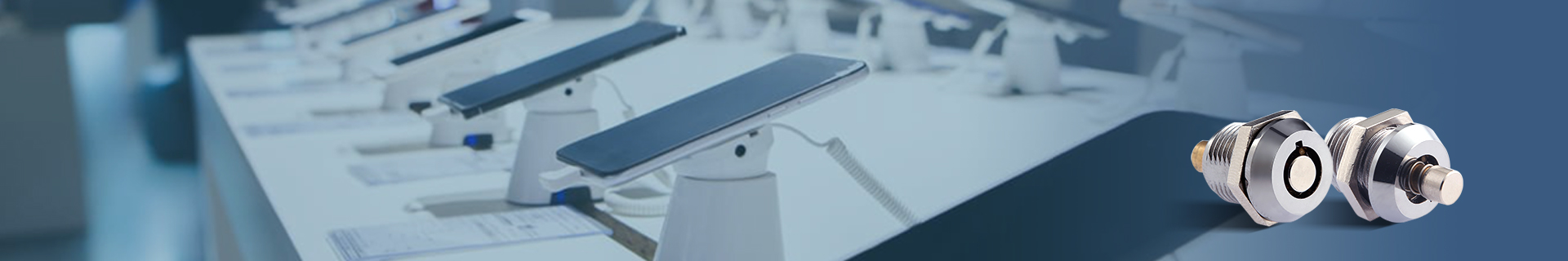 Mini Push Lock Cylinder MK506 - Most Secure Key Lock, CAM Lock, ATM Lock, Vending Machine Lock Manufacturer - Make Lock Company